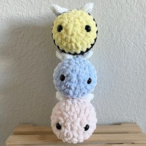 Handmade Amigurumi Bees!